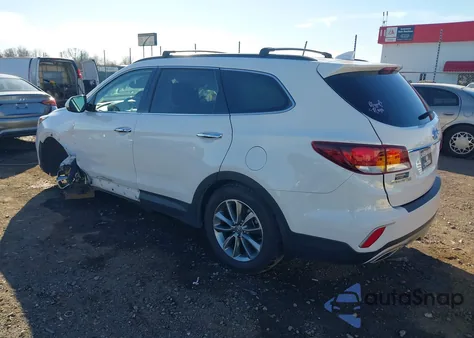 2017 Hyundai Santa Fe Se из США, поврежденный, VIN KM8SN4HF3HU246308